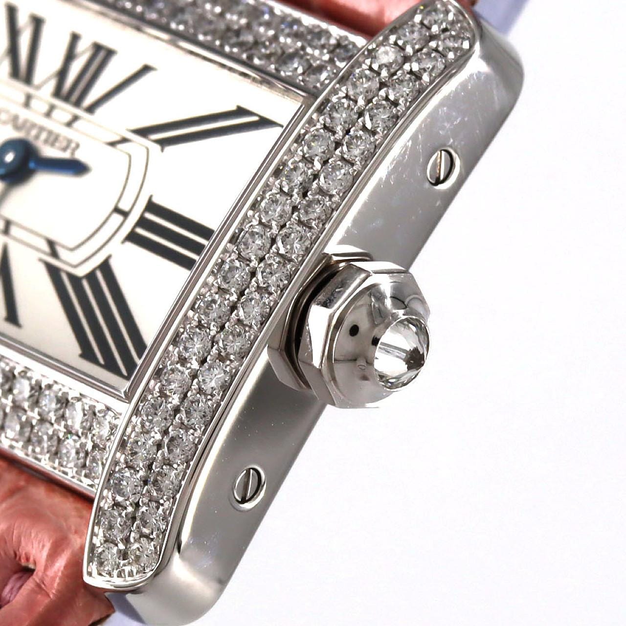 カルティエ ミニタンクディヴァン WG/2D WA301236 WG クォーツ