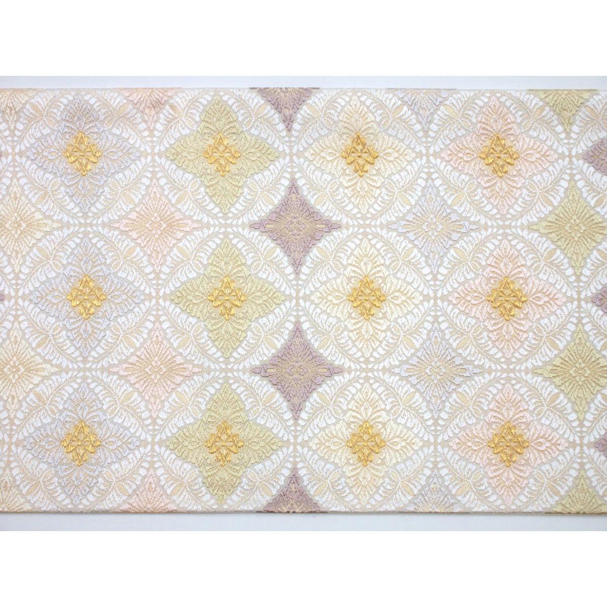 【新品】袋帯　【河合美術織物】唐織