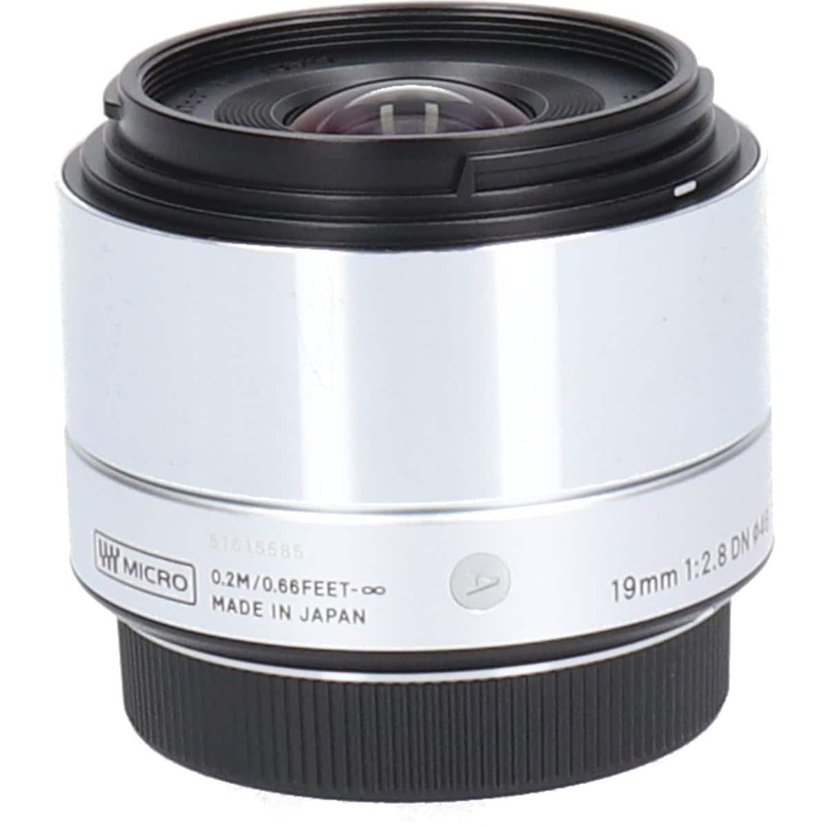ＭＦＴ１９ｍｍ　Ｆ２．８ＤＮ（Ａ）シルバー