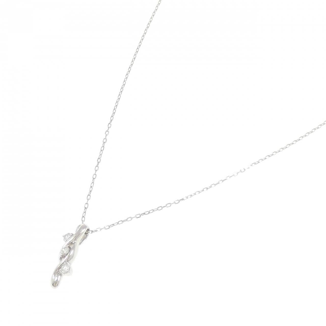 PT850 ダイヤモンド ネックレス 0.11CT