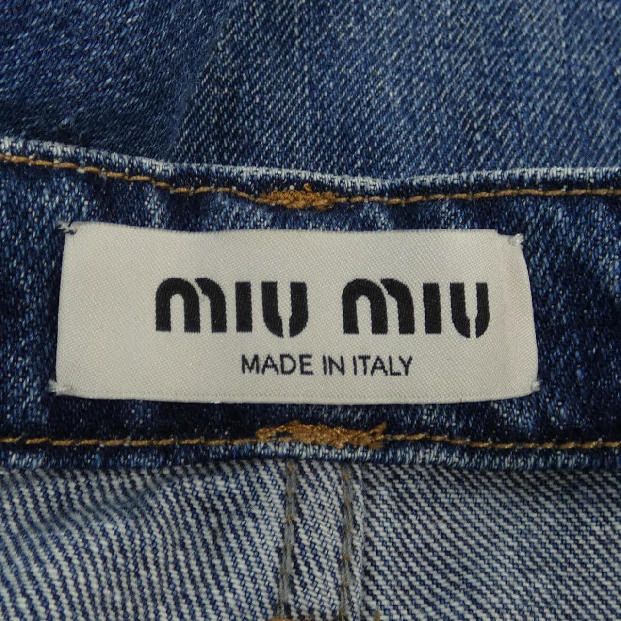 ミュウミュウ MIU MIU GWP450 S231 12IK ジーンズ