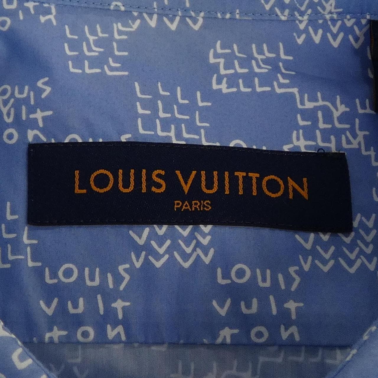 ルイヴィトン LOUIS VUITTON ダミエスプレッドショートスリーブフックディテールシャツ HNS20WNF4 S/Sシャツ