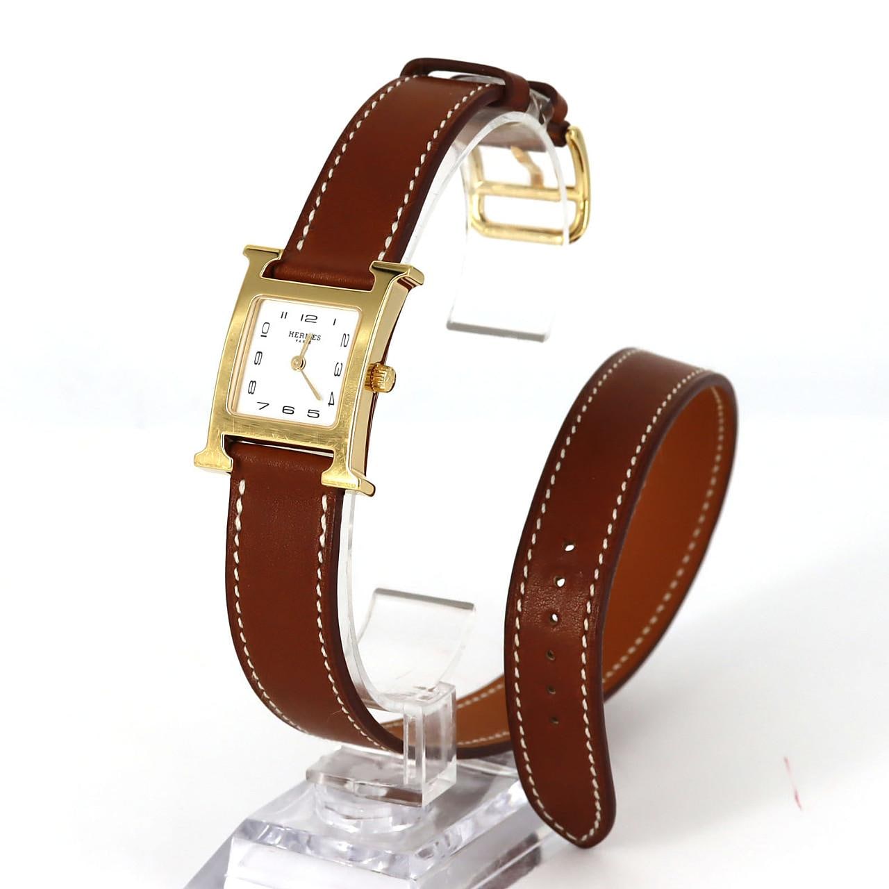 エルメス Hウォッチ･ドゥブルトゥール GP HH1.201 GP クォーツ