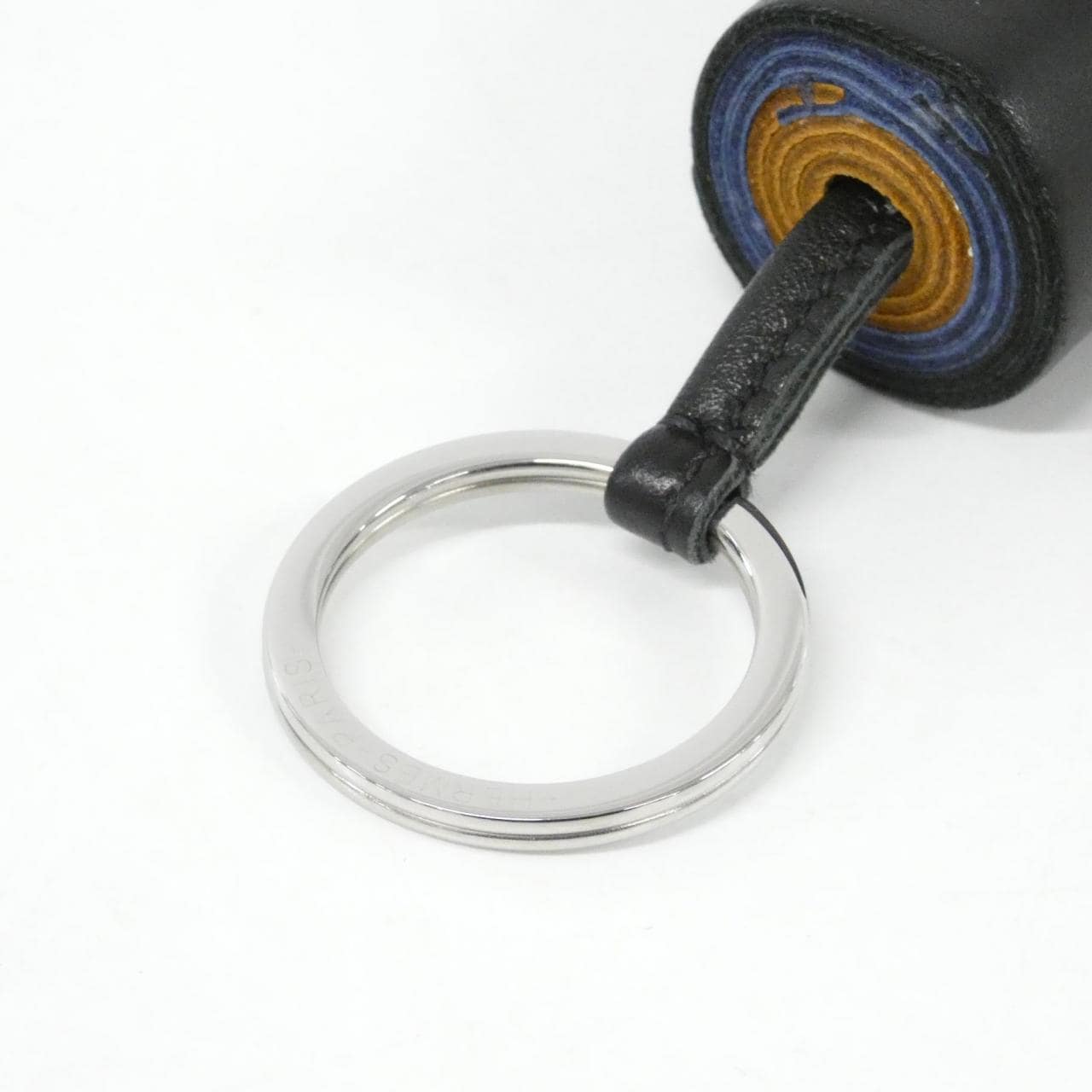 エルメス カルメン トリコロール 079018CJ キーリング