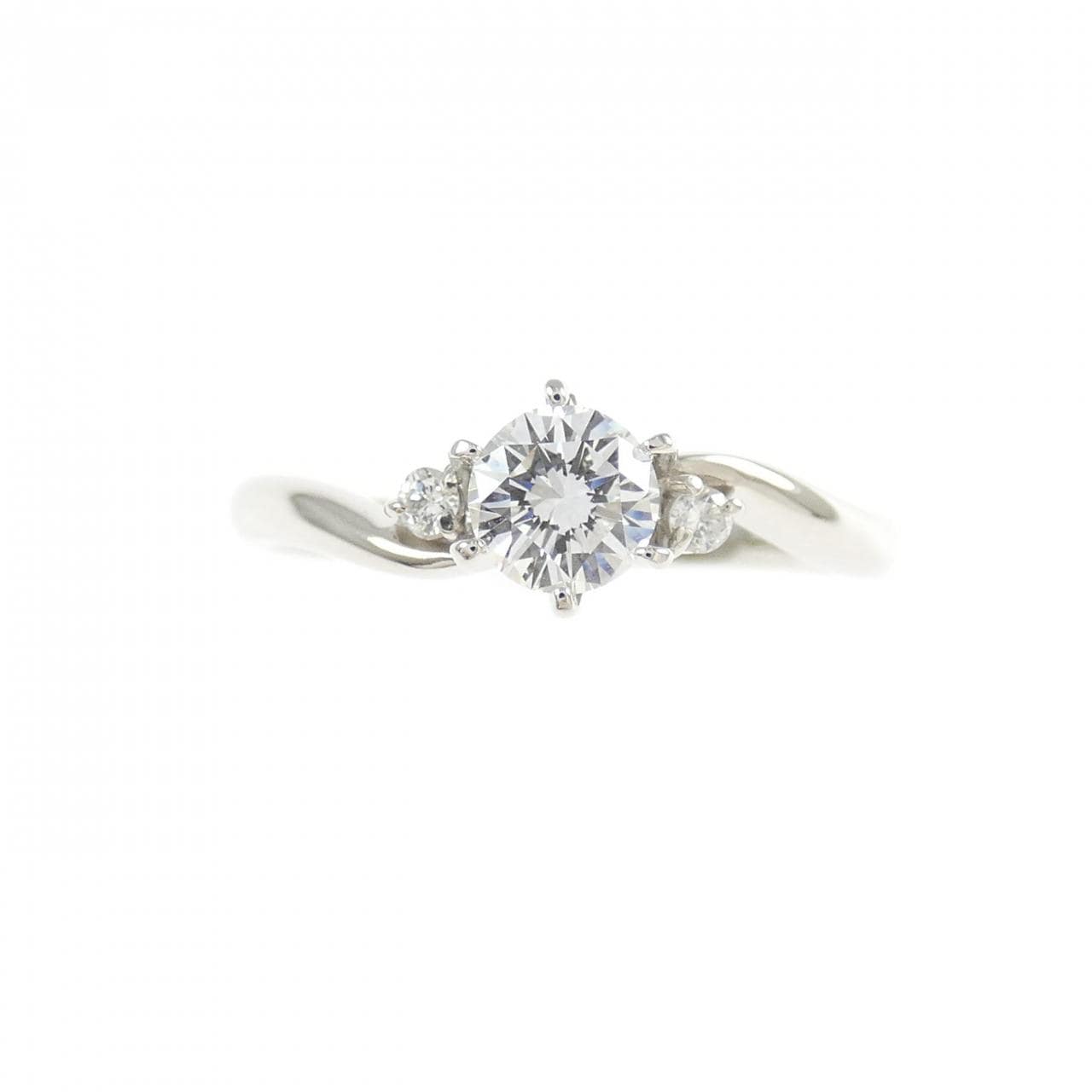 PT900 ダイヤモンド リング 0.325CT D VVS1 VG