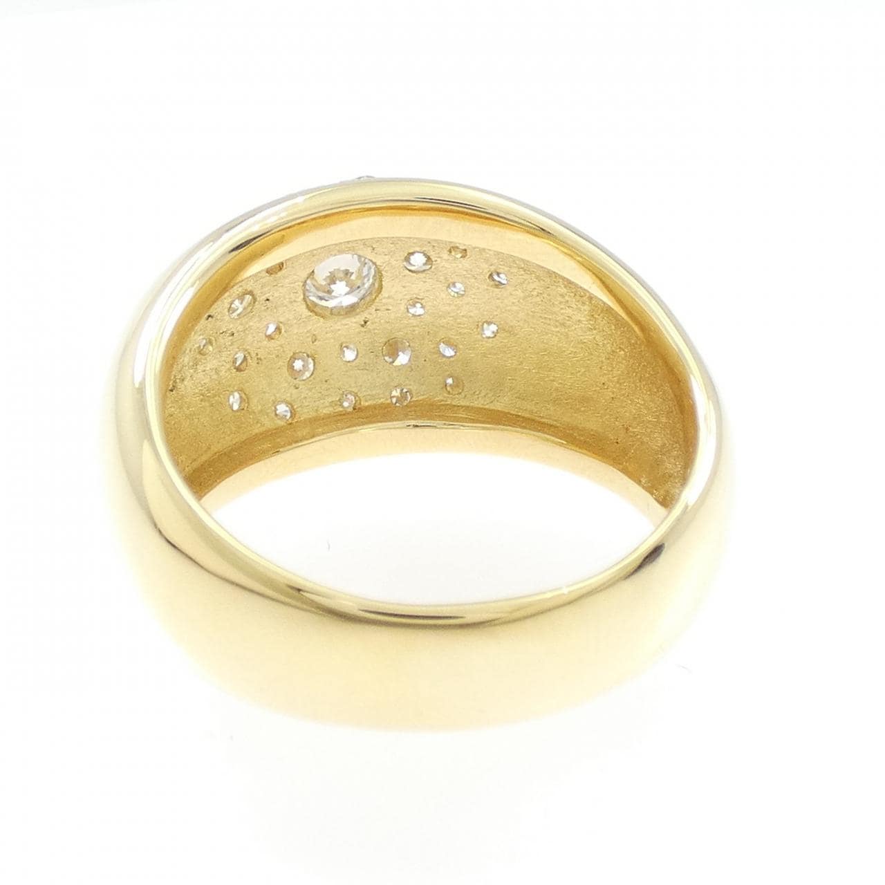 K18YG ダイヤモンド リング 0.34CT