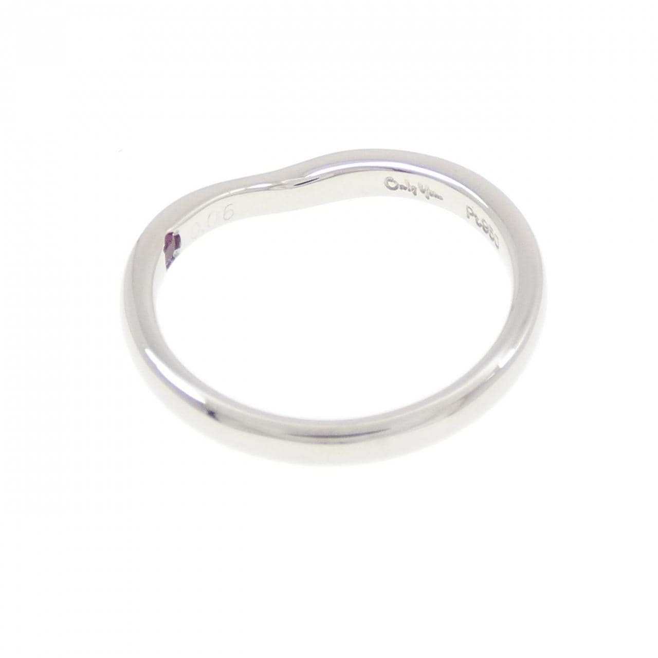 PT950 ダイヤモンド リング 0.06CT