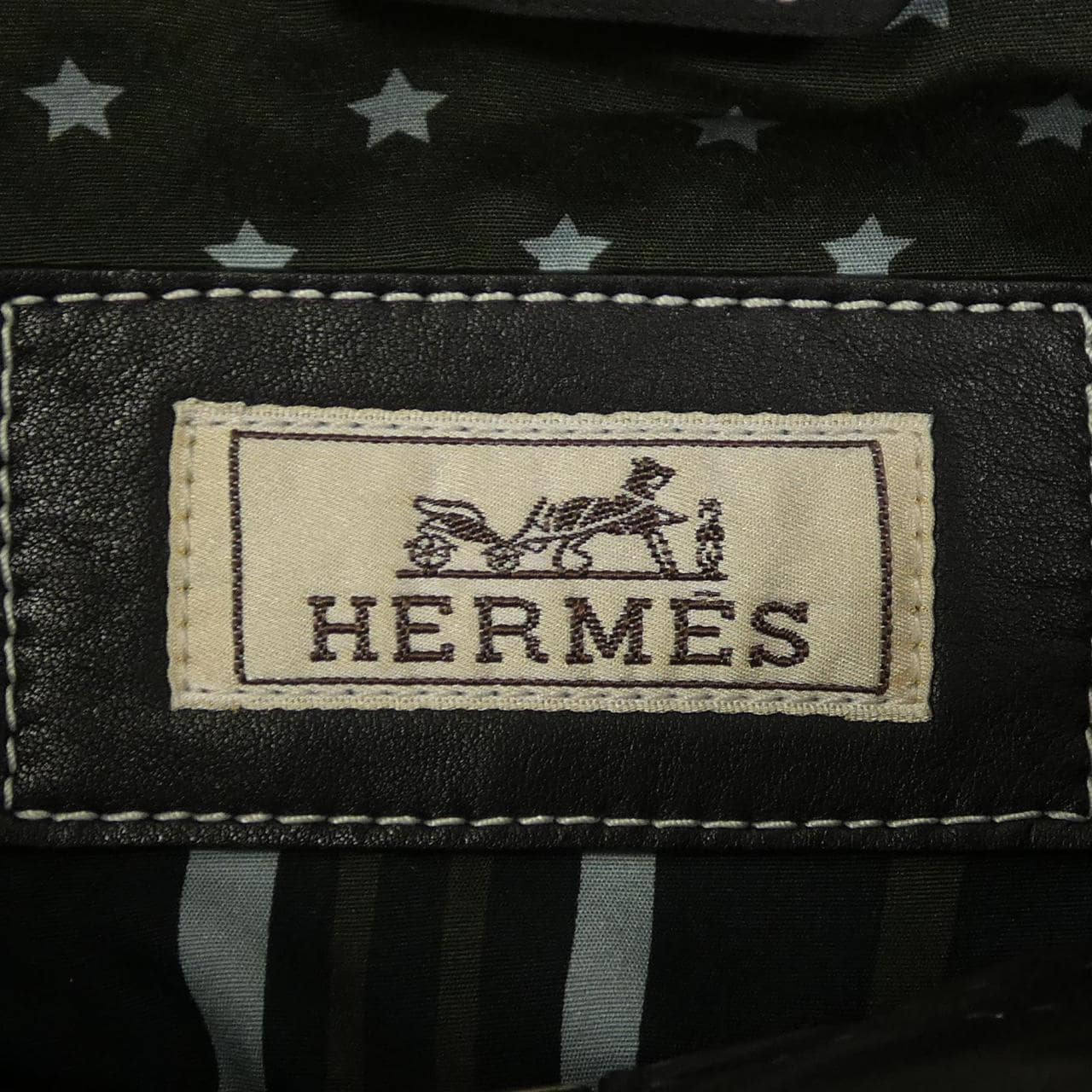 エルメス HERMES 463300HE レザージャケット
