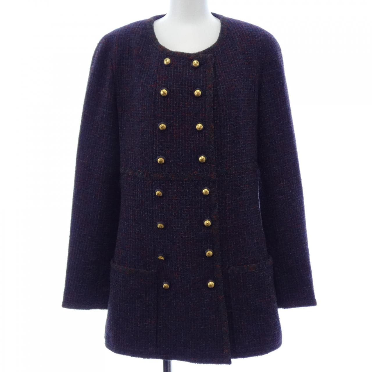 【ヴィンテージ】シャネル CHANEL P02060V02904 93A ノーカラージャケット