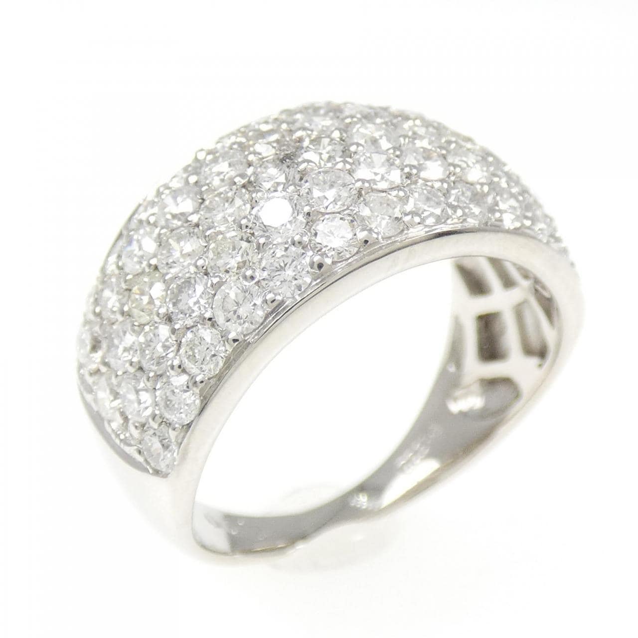 PT Pave Diamond Ring 2.00CT