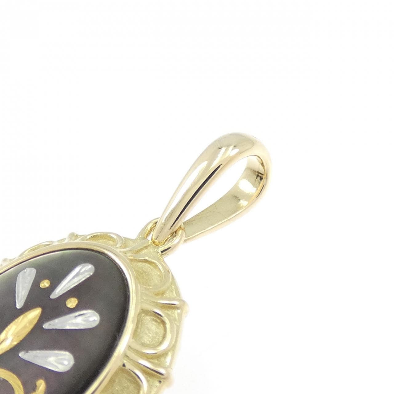 K18YG/PT マザーオブパール ペンダント