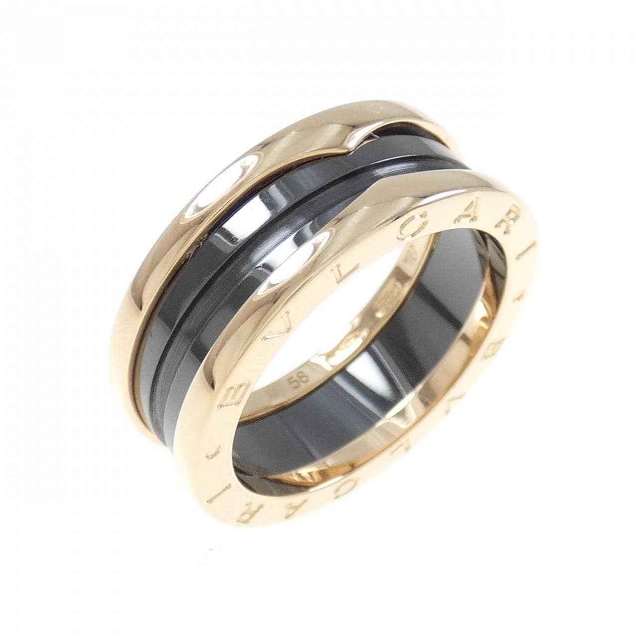 BVLGARI B.zero1 2 band ring ring