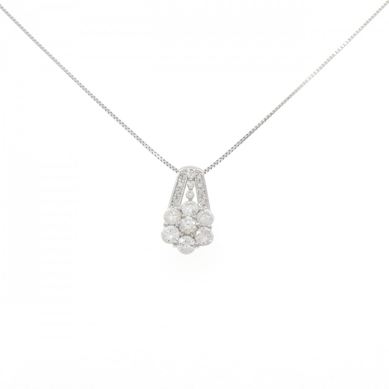 PT900/PT850 Diamond Necklace 1.00CT