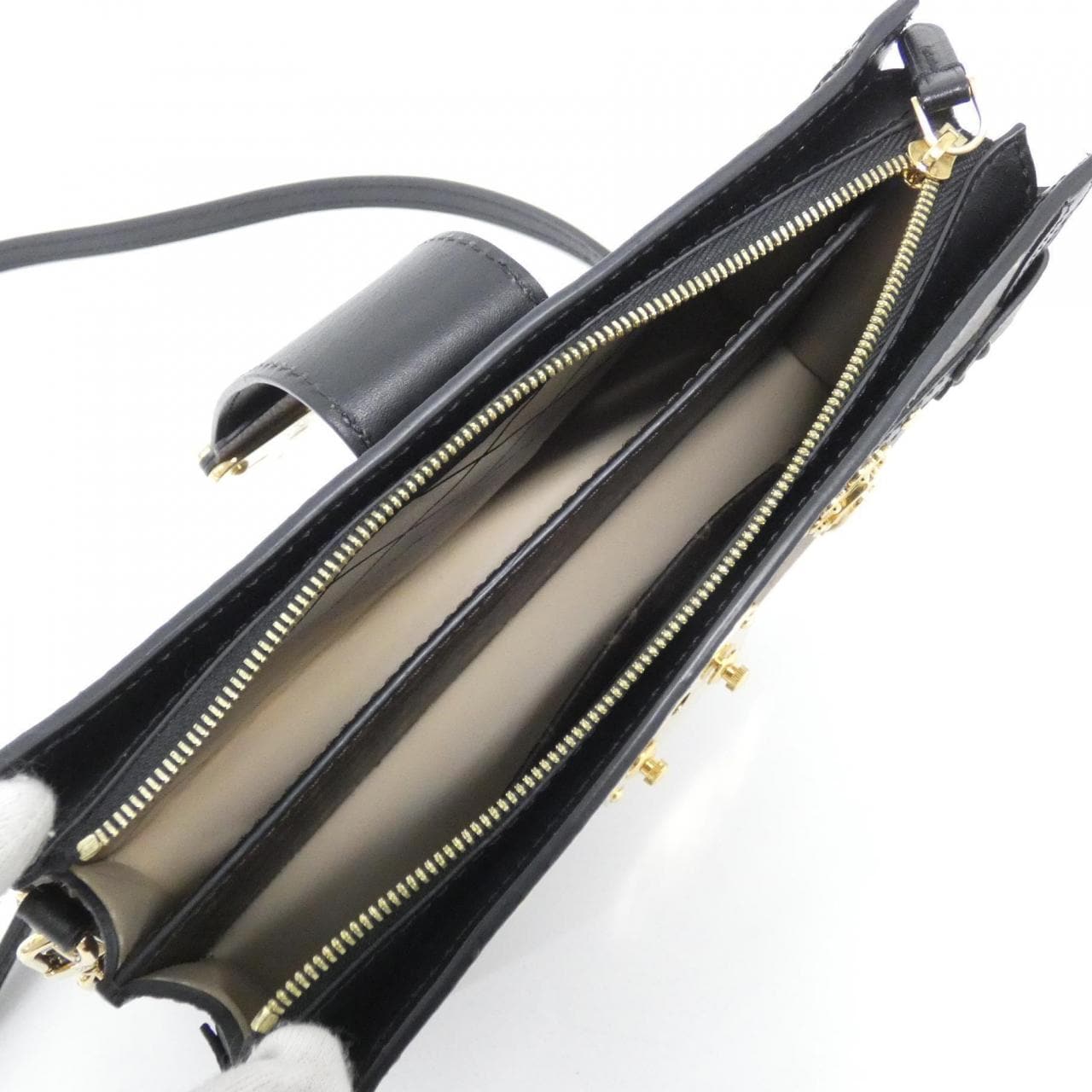 ルイヴィトン モノグラム リバース トランク クラッチ M43596 ショルダーバッグ