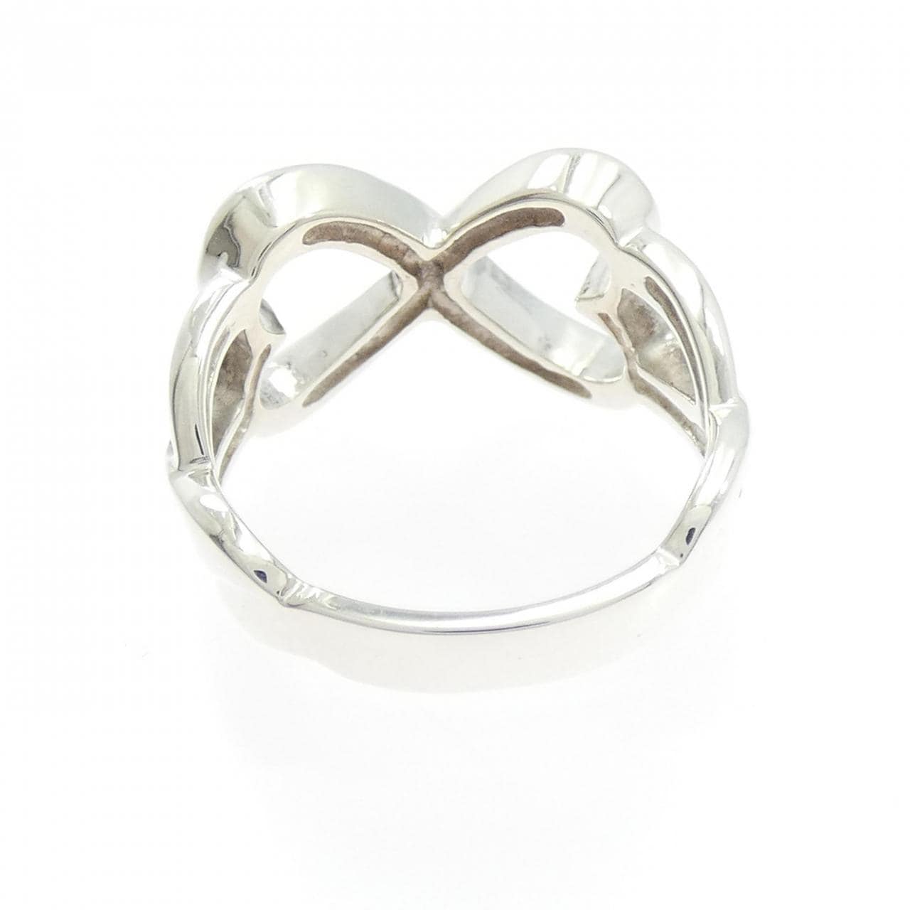 ティファニー ダブルラビングハート リング