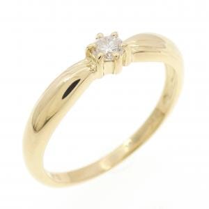 K18YG ダイヤモンド リング 0.10CT