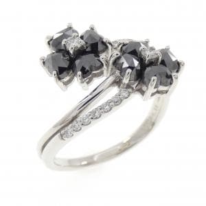 PT950 フラワー ダイヤモンド リング 1.00CT