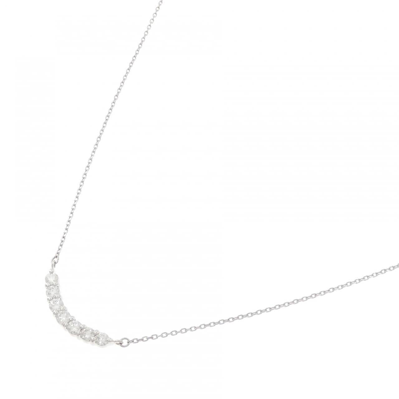 PT900/PT850 ダイヤモンド ネックレス 0.18CT