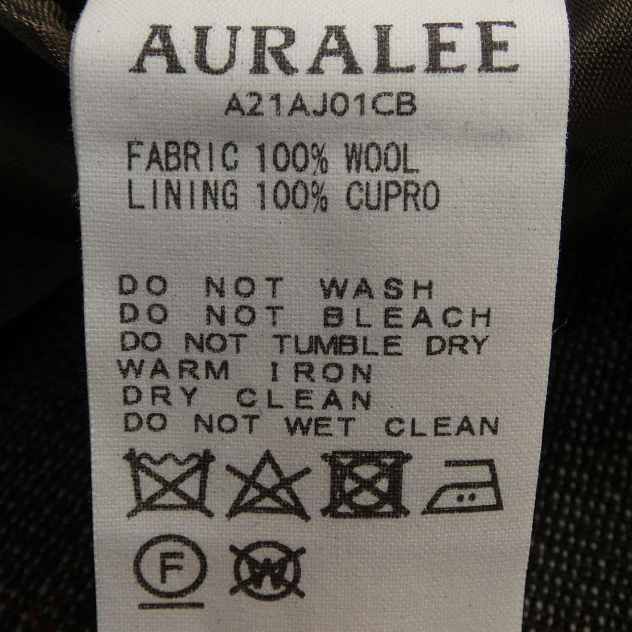 オーラリー AURALEE ジャケット