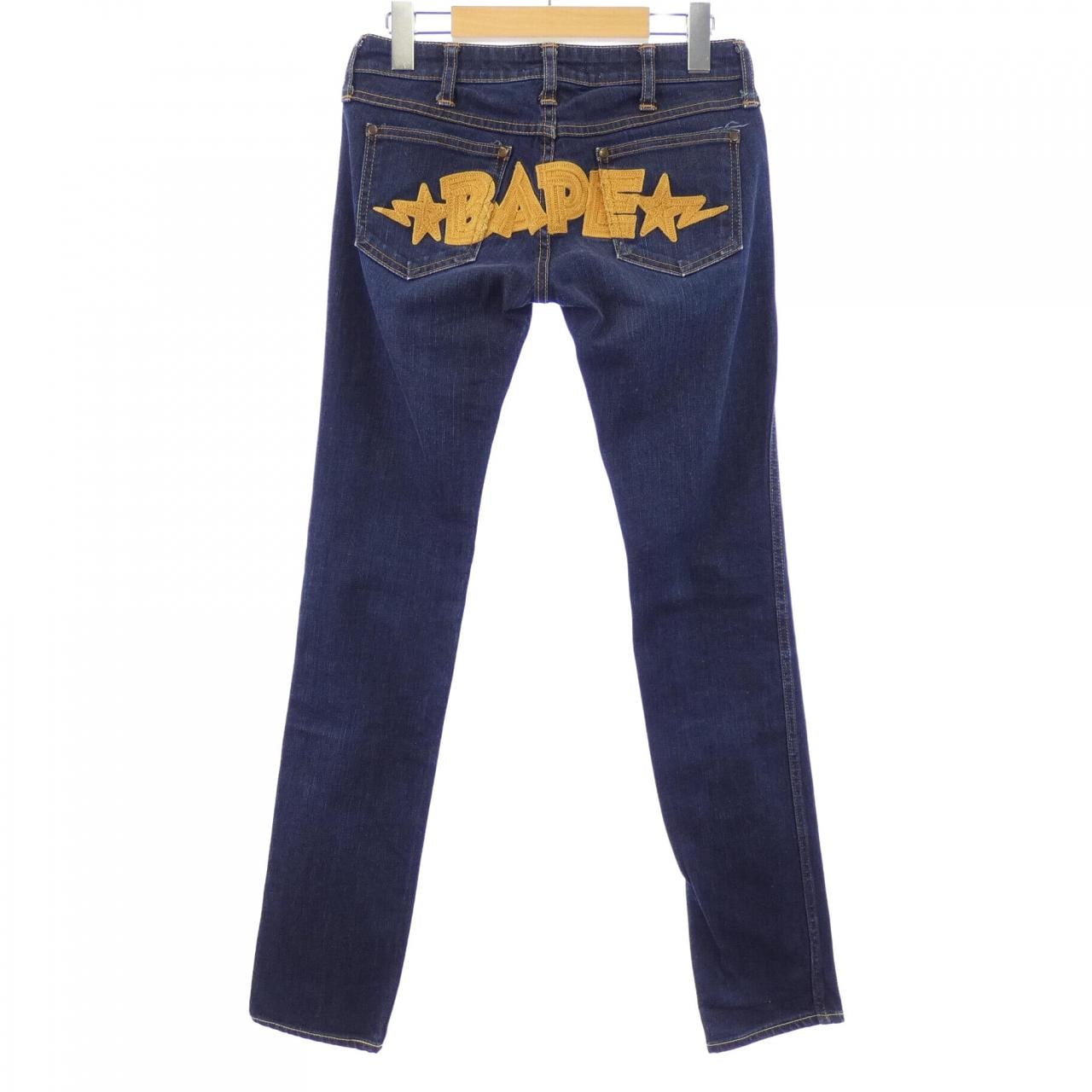 アベイシングエイプ A BATHING APE ジーンズ