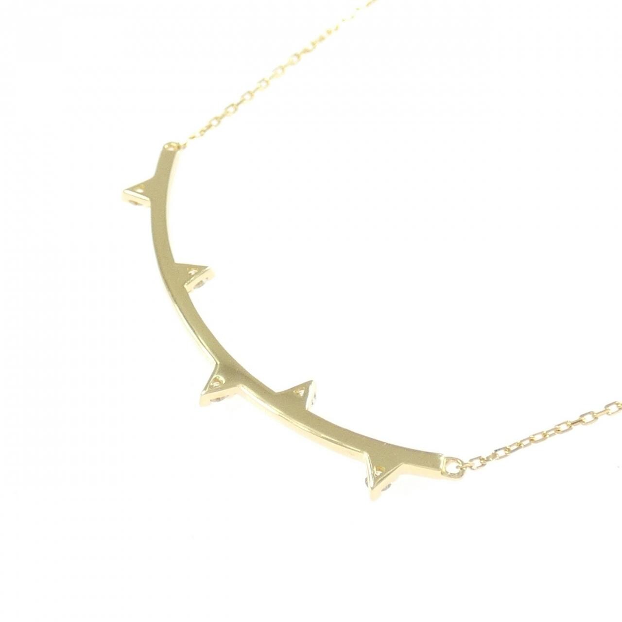 アーカー エピヌ ユー ネックレス 0.08CT