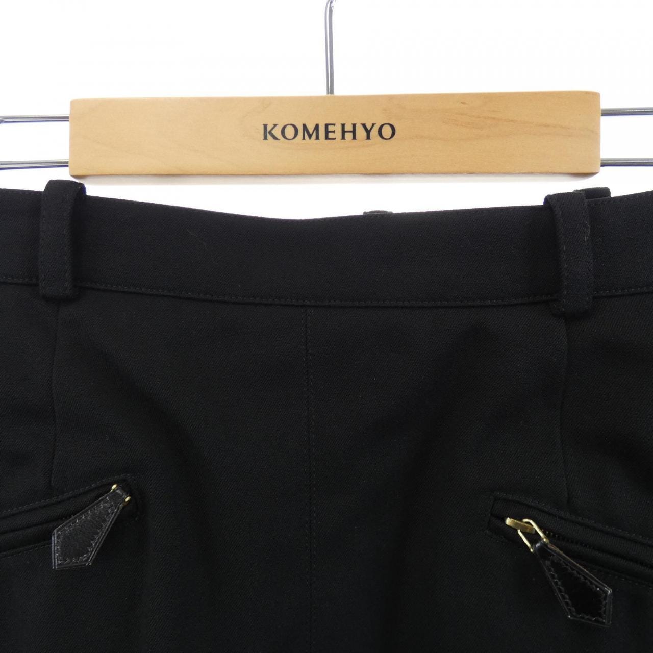 【ヴィンテージ】エルメス HERMES サイドジップ スカート