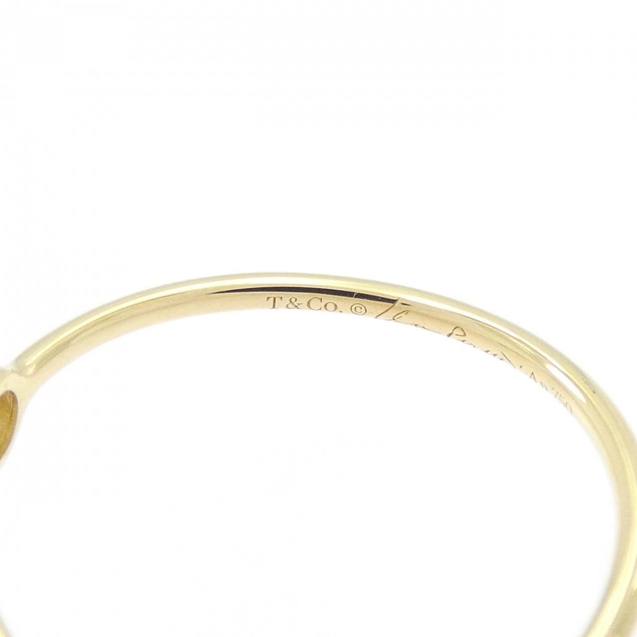 ティファニー ウェーブシングルロウ リング