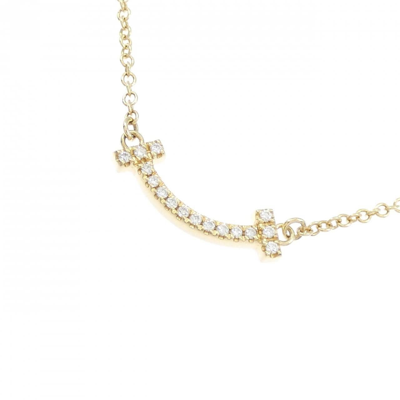 ティファニー Tスマイル ミニ ネックレス