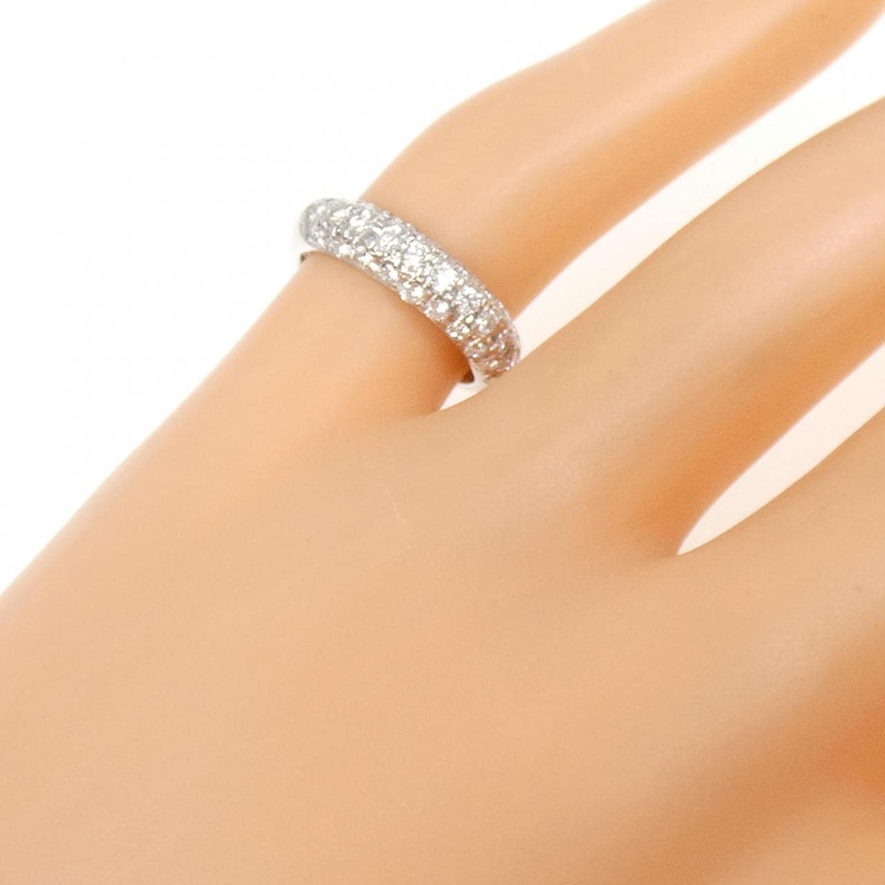 PT900 Pave Diamond Pinky Ring 0.50CT