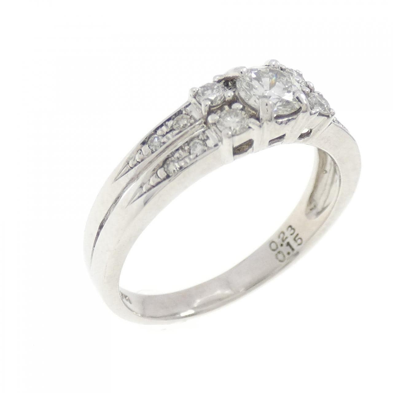 PT900 ダイヤモンド リング 0.23CT