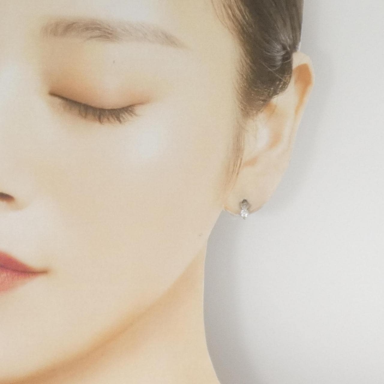 PT900鑽石耳環 0.30 克拉