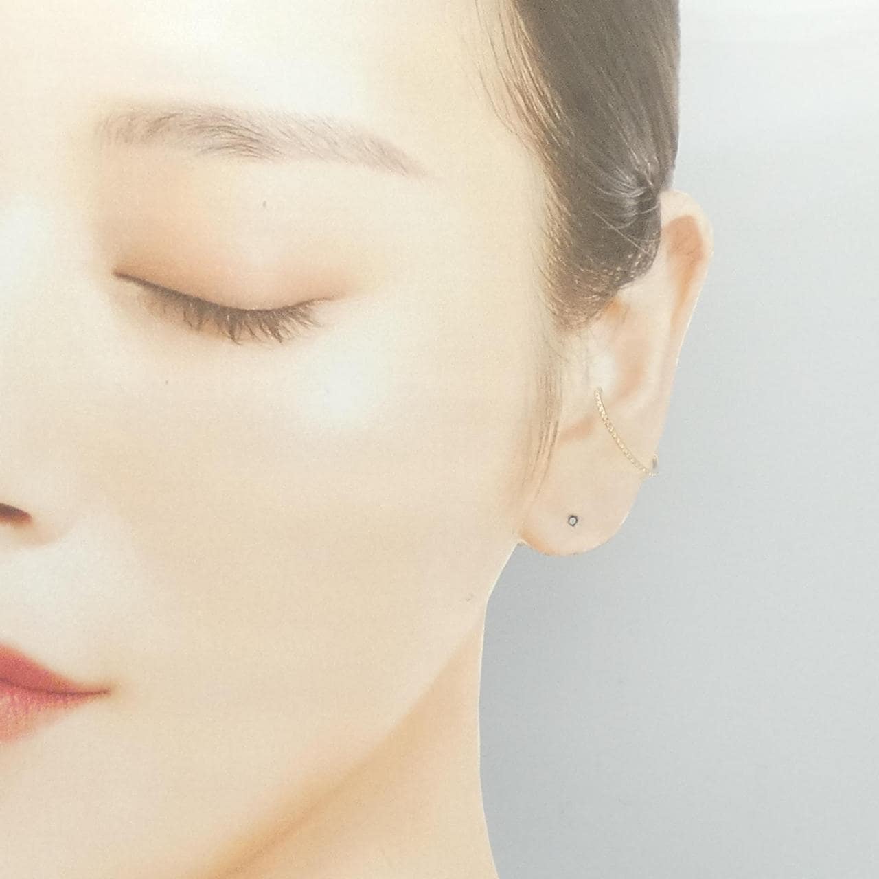 リラ K10YG イヤーカフ 片耳