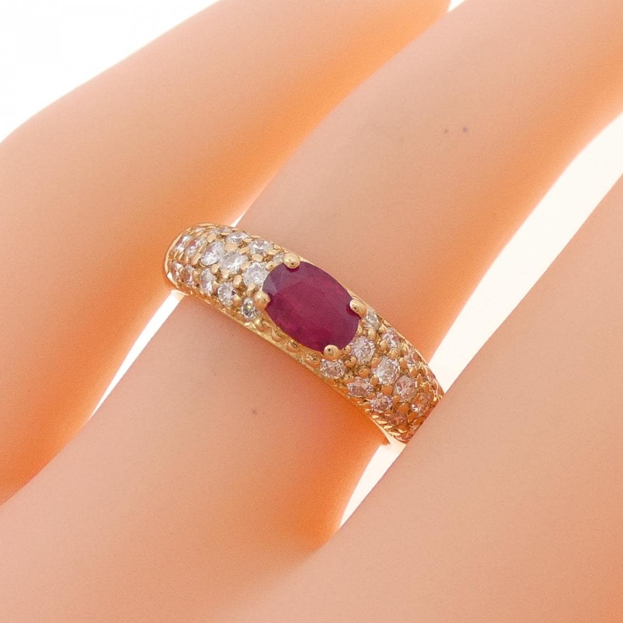 スタージュエリー ルビー リング 0.58CT