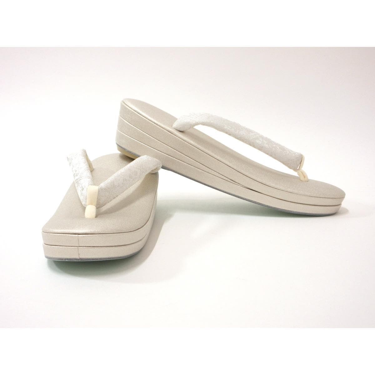 【新品】女草履　白梅