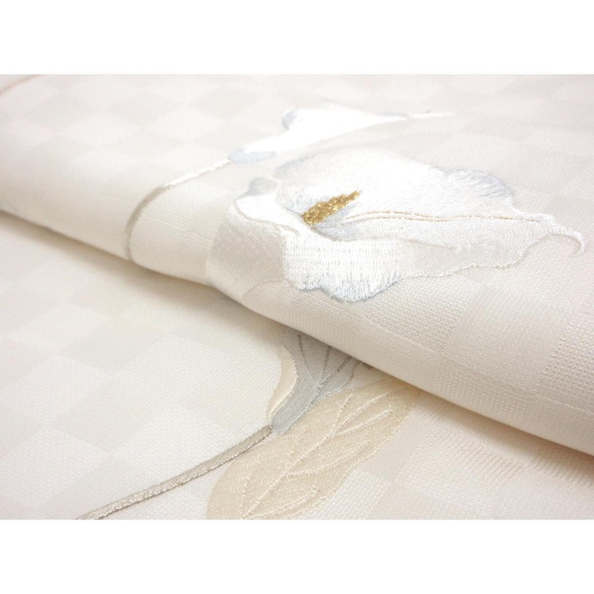 【新品】訪問着　刺繍加工