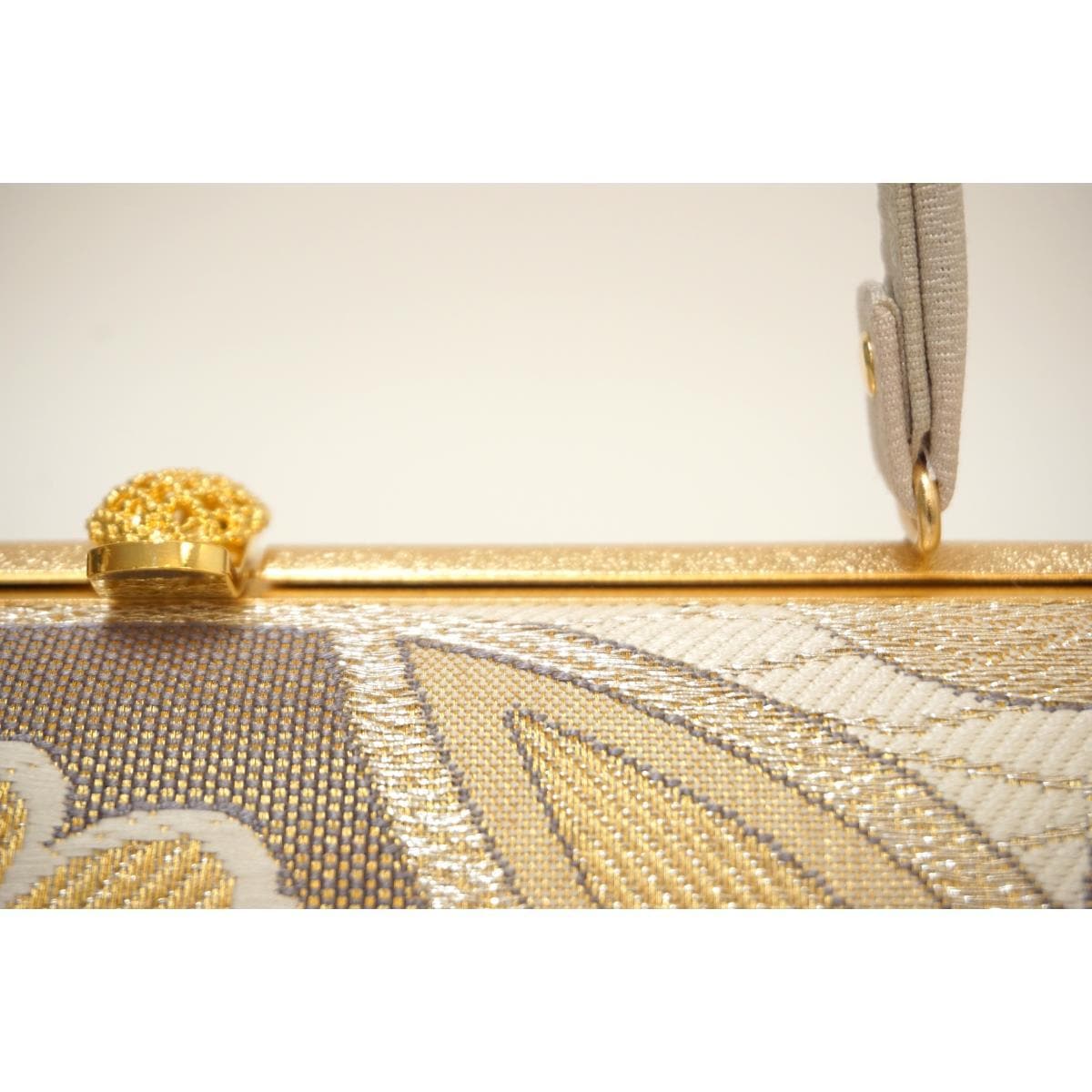 【新品】草履バッグセット　白梅　Ｆサイズ