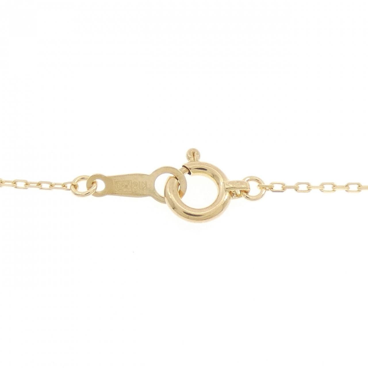 K18YG アコヤパール ネックレス 6.4mm