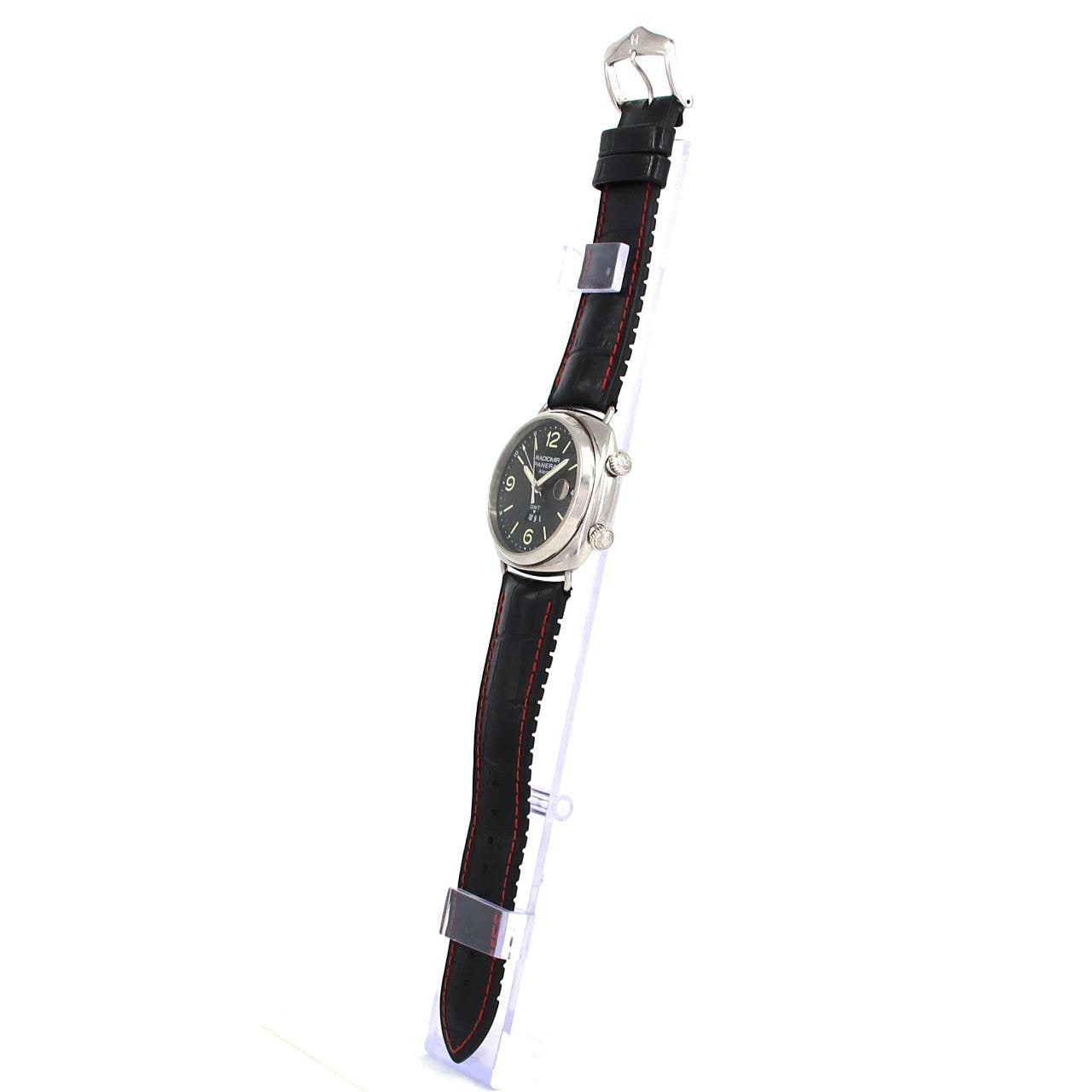 【ノーメンテナンス還元価格】パネライ ラジオミールGMTアラーム PAM00355 SS 自動巻