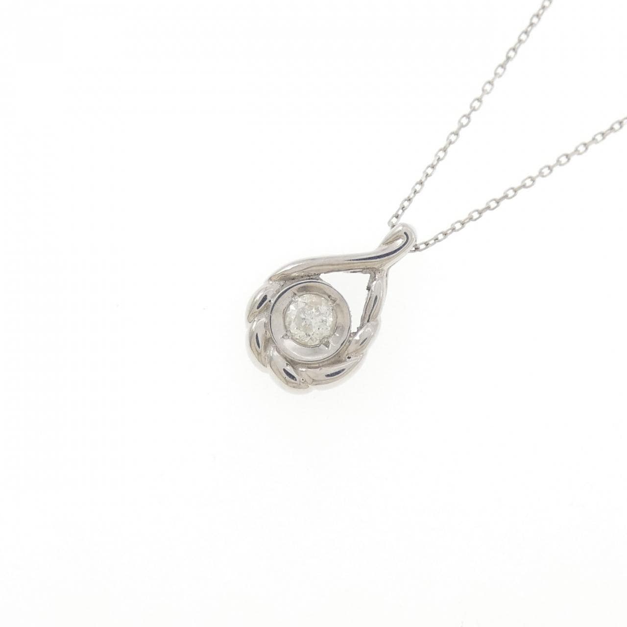 PT900/PT850 ダイヤモンド ネックレス 0.20CT