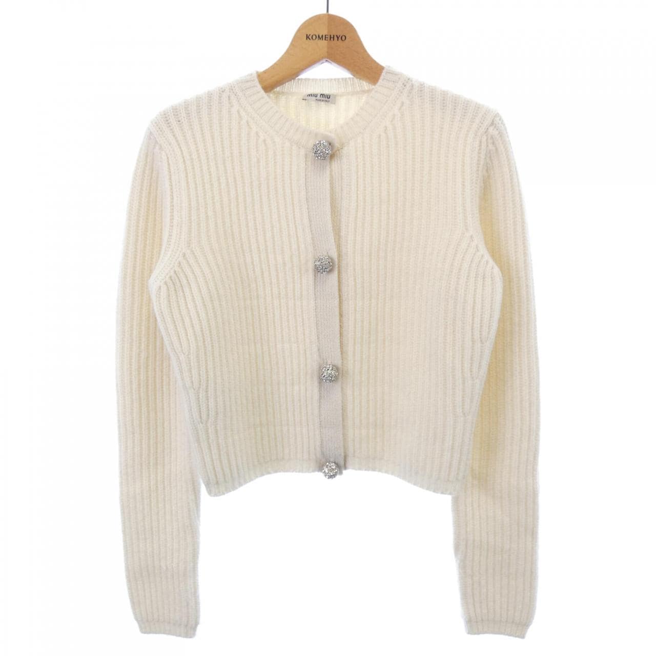 ミュウミュウ MIU MIU MMF129 1LZA カーディガン