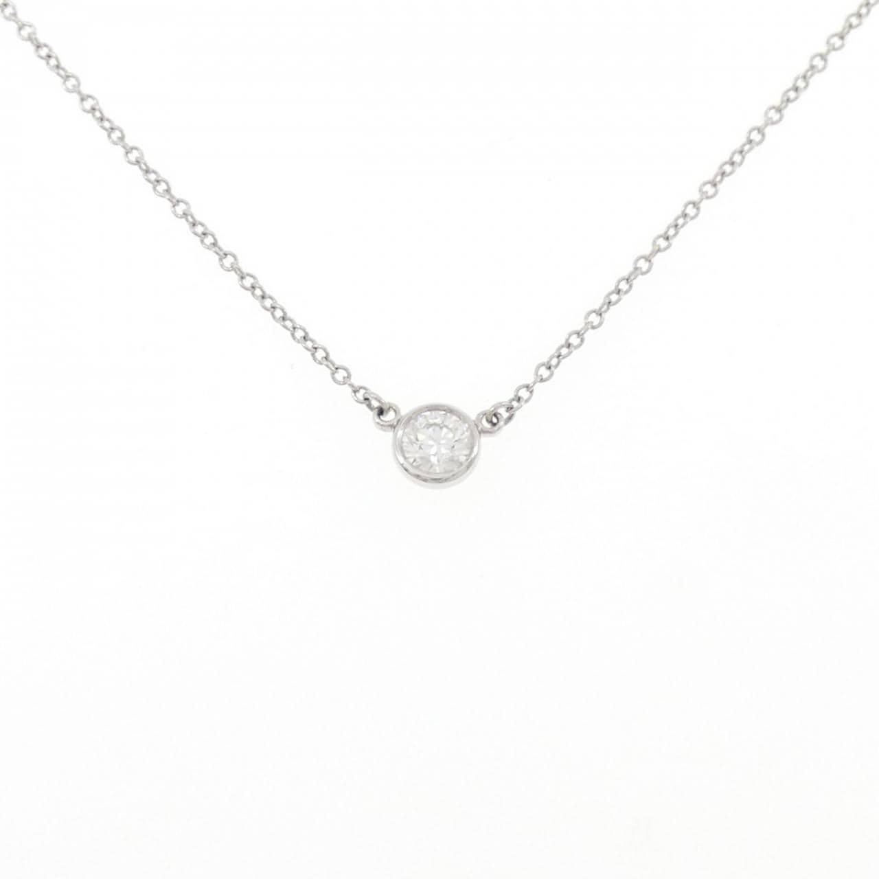 ティファニー バイザヤード ネックレス 0.20CT H VS1 3EXT