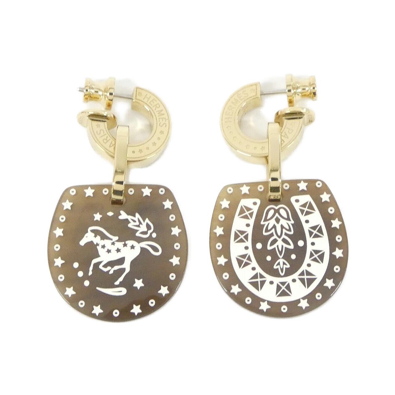 エルメス シュバル ドゥ クール PM 057069FL ピアス
