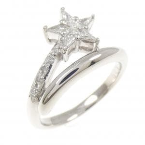 PT900 スター ダイヤモンド リング 0.30CT