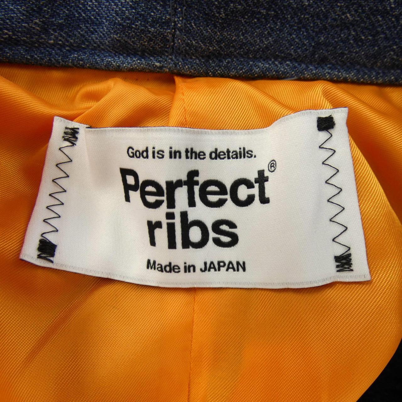 Perfect ribs デニムジャケット