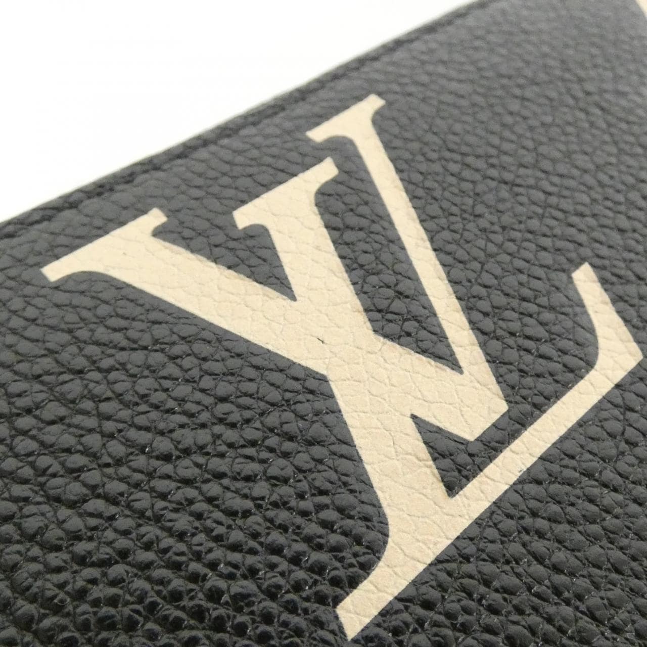 ルイヴィトン バイカラー モノグラム アンプラント ジッピー ウォレット M80481 財布