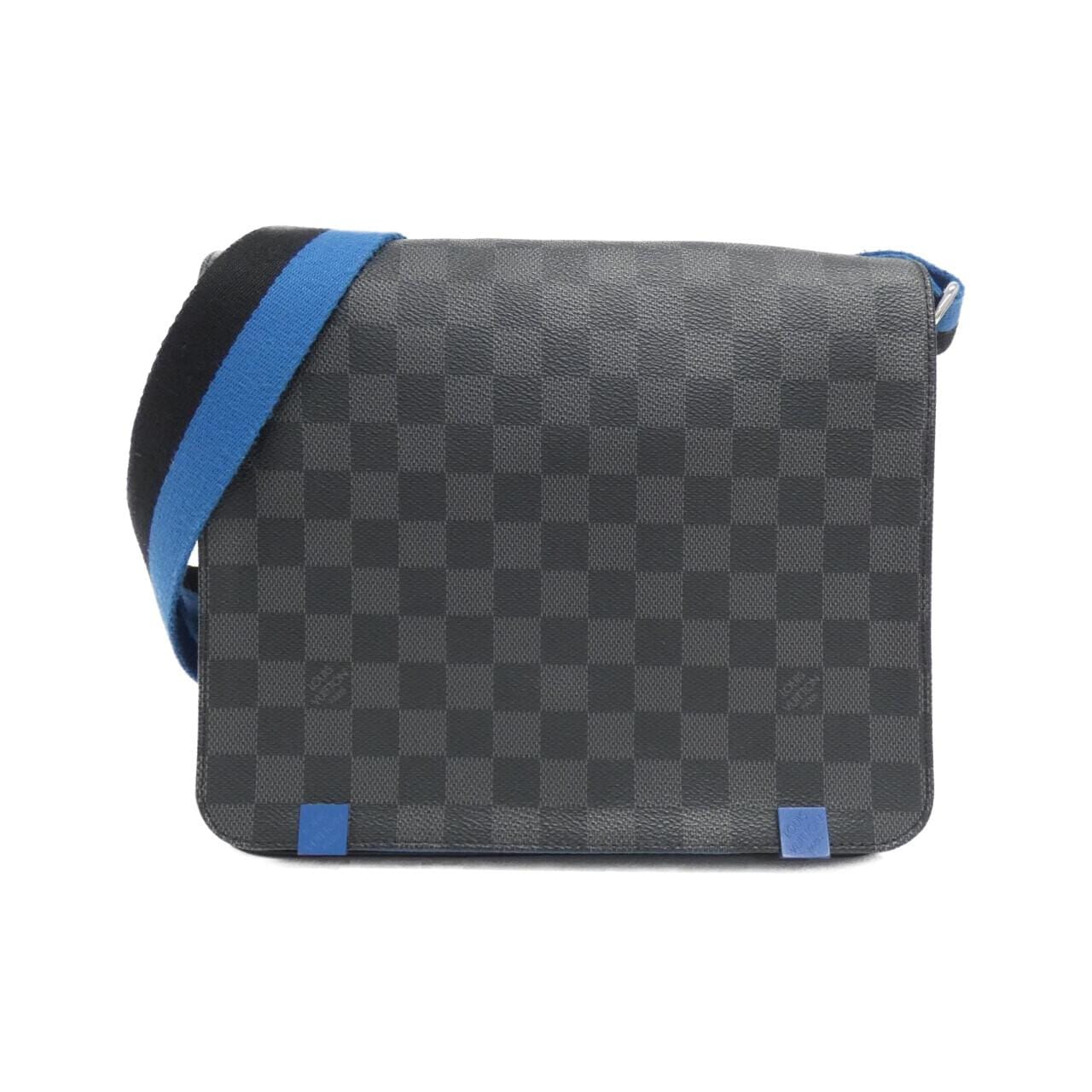 LOUIS VUITTON Damier Graphite District N42420 單肩包