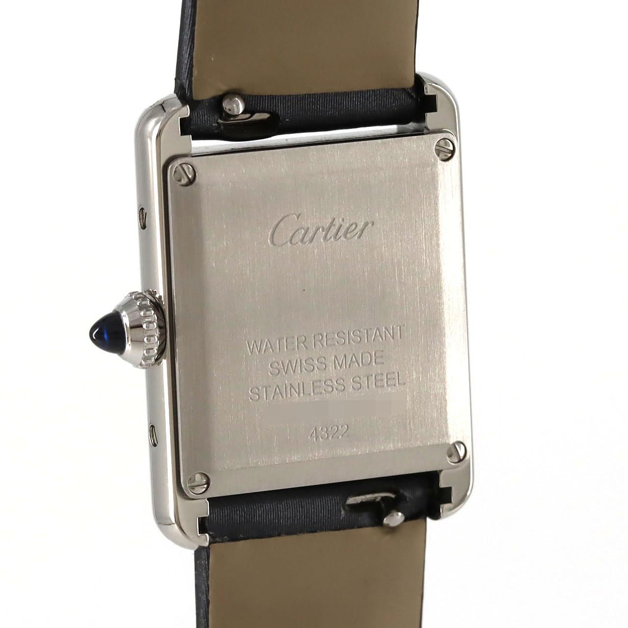 Cartier Tank Mast SM/D W4TA0016 SS石英