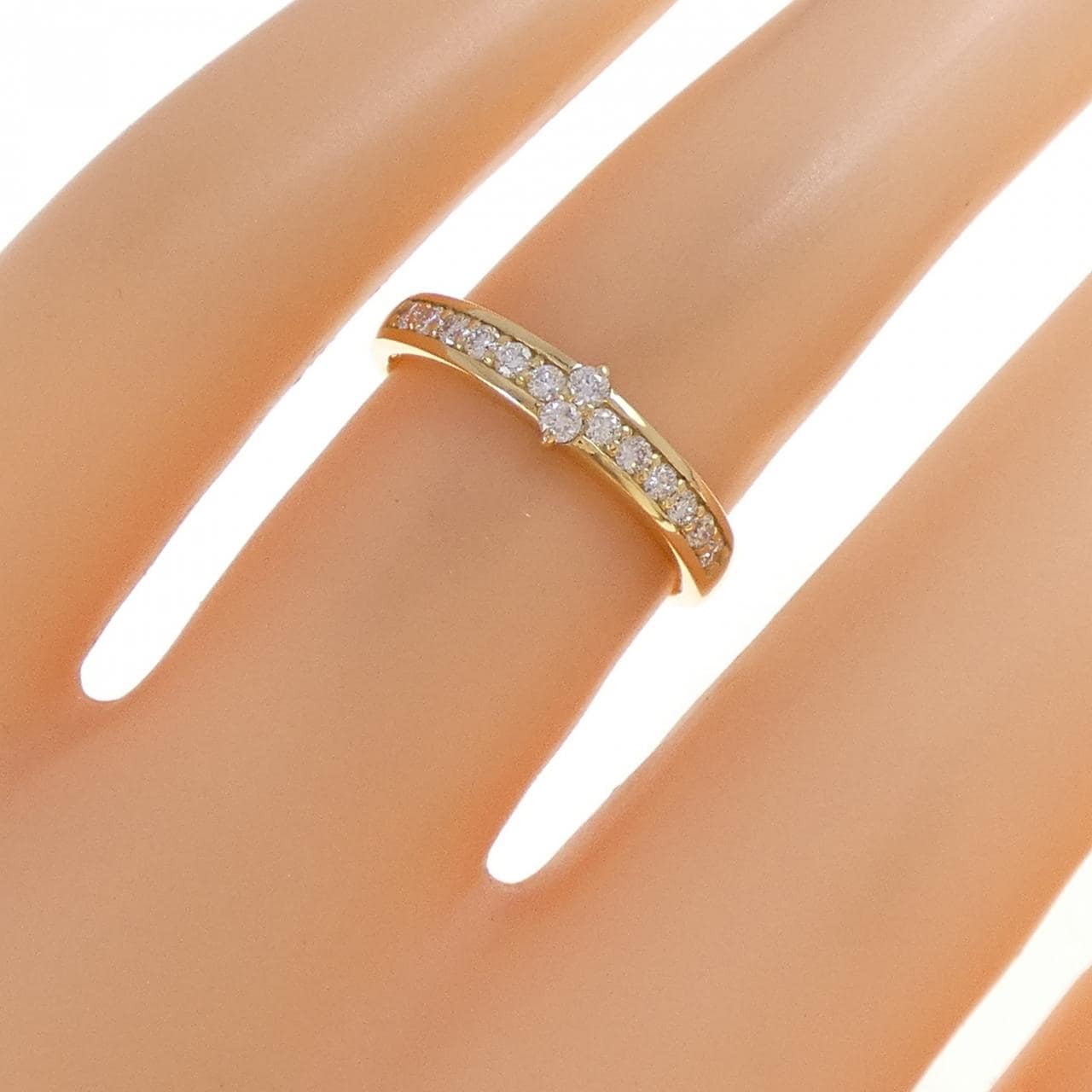 K18YG ダイヤモンド リング 0.21CT