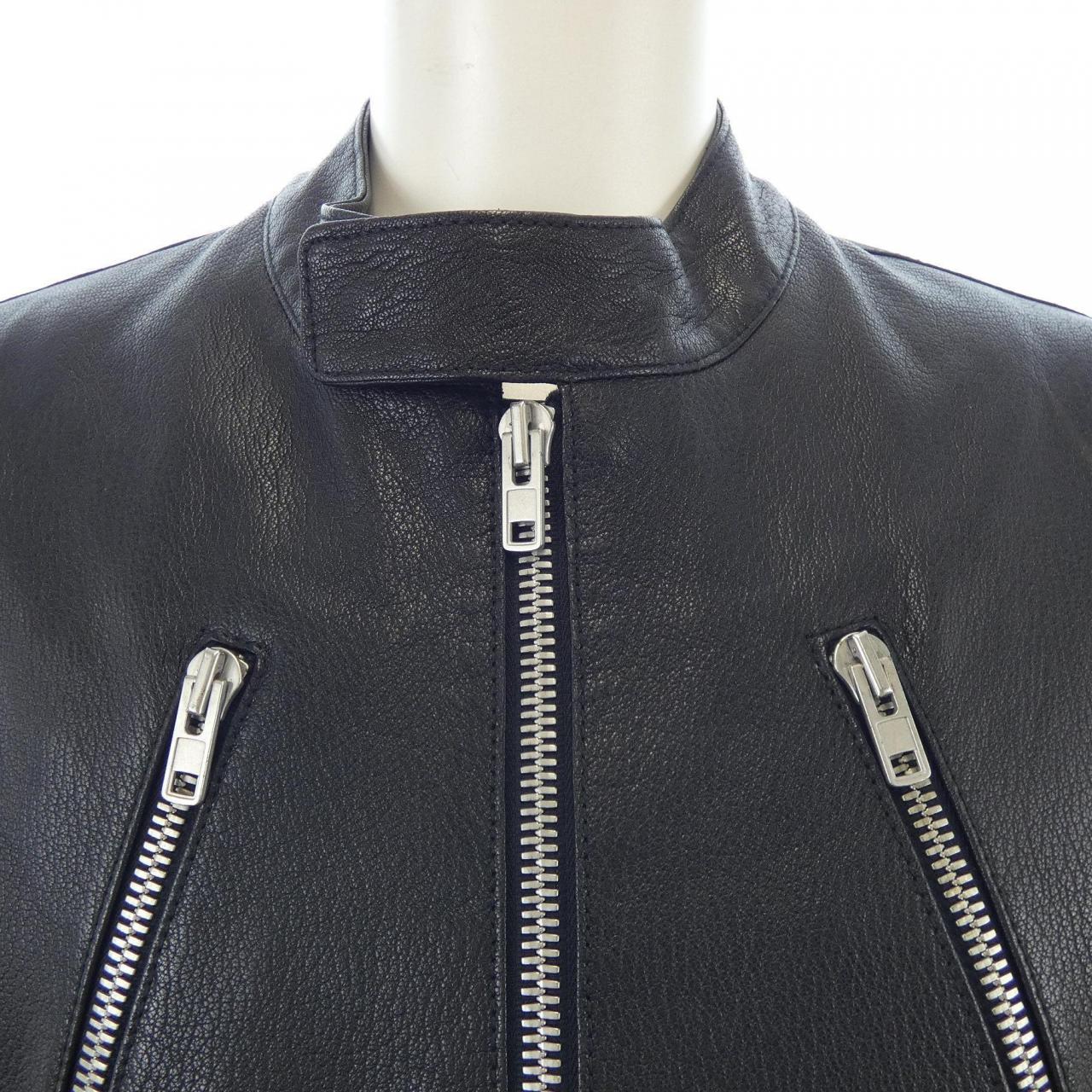 メゾンマルジェラ Maison Margiela S50AM0347 レザーライダースジャケット