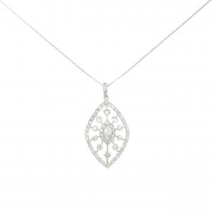 PT900/PT850 ダイヤモンド ネックレス 1.00CT